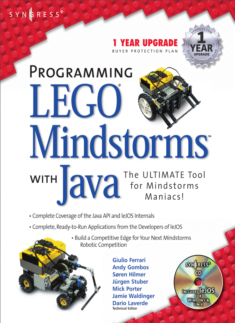 Programming lego mindstorms with java