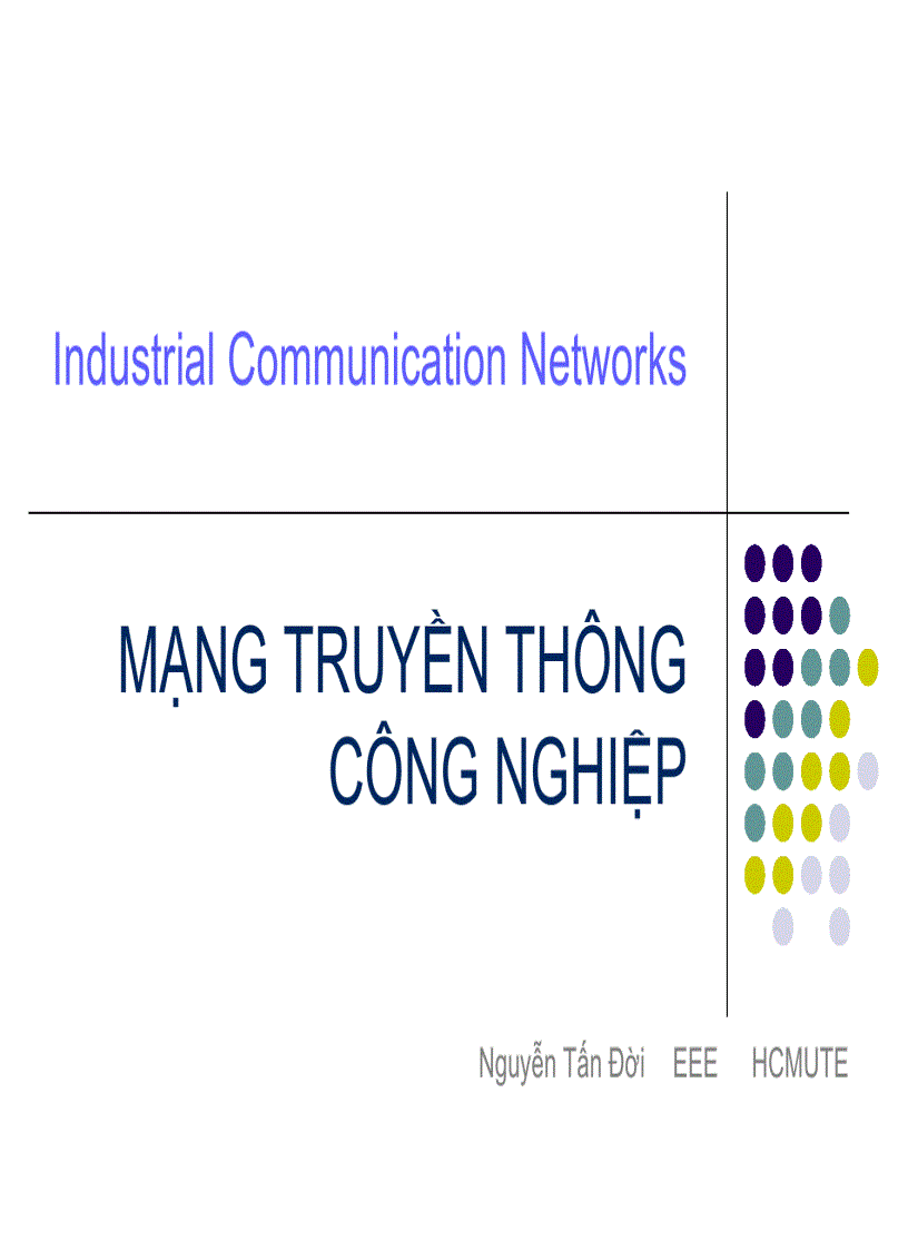 Mạng truyền thông công nghiệp Industrial Communication Networks Bách khoa Đà Nẵng 5