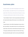 Business plan kế hoạch kinh doanh