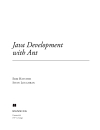 Java development with ant