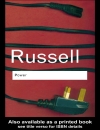 Power A New Social Analysis Betrand Russell