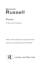 Power A New Social Analysis Betrand Russell