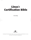 Linux certification bible