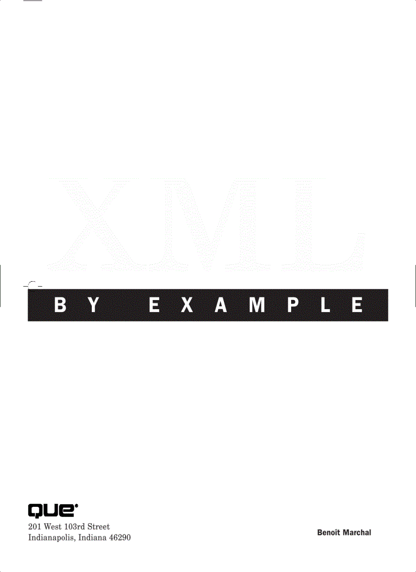 Xml by example