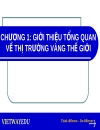 Giới thiệu tổng quan về thị trg vàng thế giới