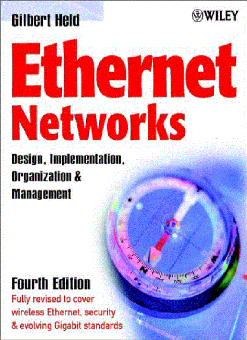 Ethernet networks design implementation operation management 4th edition