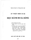 Kỹ Thuật Đánh Bi Da PDF