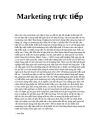 Marketing trực tiếp