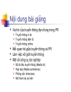 Bài giảng 7 Quan hệ Truyền thông