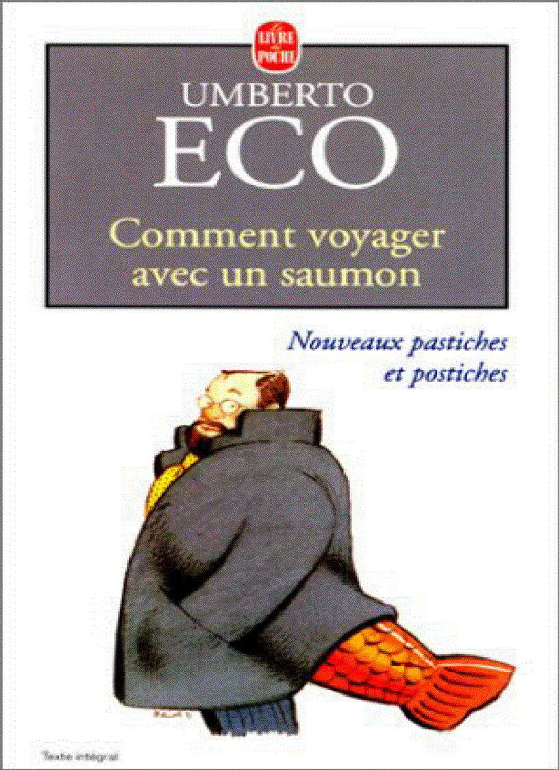 Ebook Comment Voyager Avec Un Saumon Umberto Eco