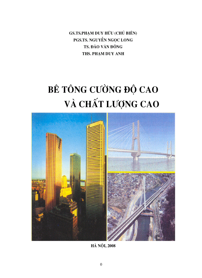 Bê tông cường độ cao và chất lượng cao