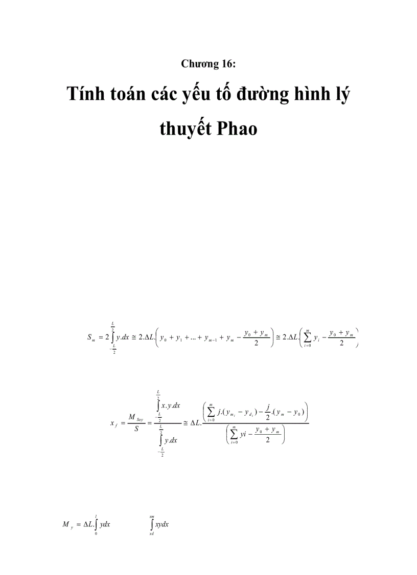 Thiết kế kỹ thuật công trình đà bán ụ chương 16