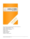 Java core phiên bản tiếng việt