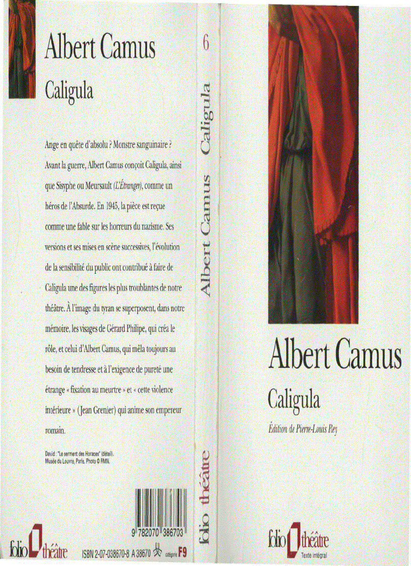 Ebook Caligula Albert Camus