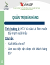 Quản trị bán hàng