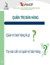 Quản trị bán hàng