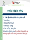 Quản trị bán hàng