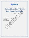 Hướng dẫn Việt hóa java Game cho mobile