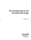 The Essential Guide to CSS and HTML Web Design