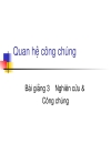 Bài giảng 3 Nghiên cứu Công chúng