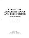 Financial Analysis Tools and Techniques