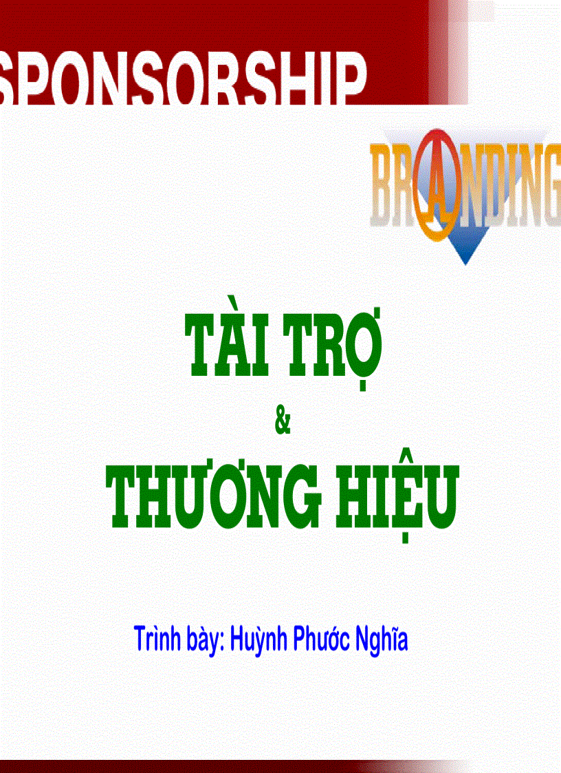 Tài trợ thương hiệu Mr Huỳnh Phước Nghĩa Vietnam Marcom soạn cho YoungPR