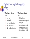 Môn học DỊCH VỤ NGÂN HÀNG HiỆN ĐẠI Bài 1 Tổng quan về nghiệp vụ ngân hàng thương mại