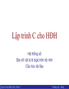 Lập trình C cho hệ điều hành