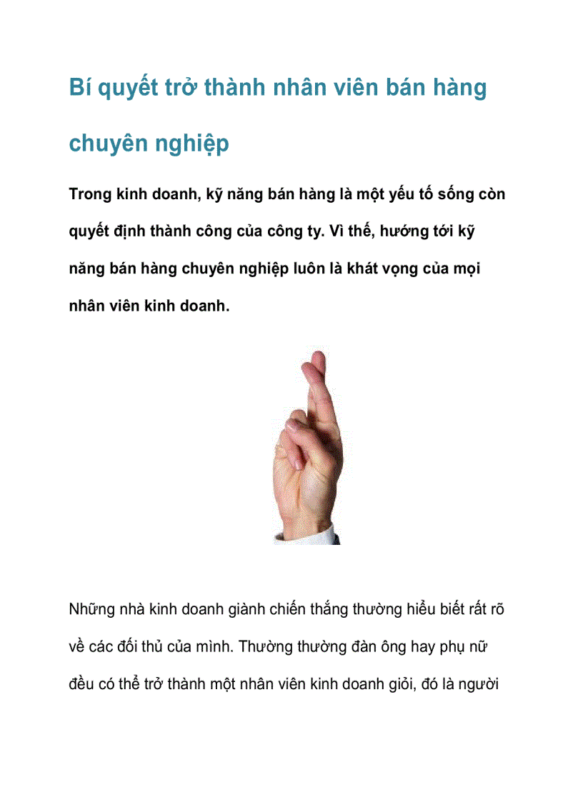 Bi quyet tro thanh nhan vien ban hang chuyen nghie p 1202