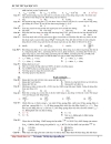 Đề thi thử đại học môn vật lý đề số 3