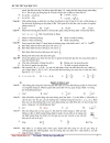 Đề thi thử đại học môn vật lý đề số 3