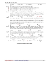 Đề thi thử đại học môn vật lý đề số 3