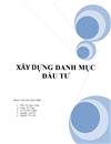 Bài thảo luận danh mục đầu tư