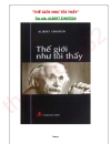 CUỐN SÁCH HAY CỦA Tác giả ALBERT EINSTEIN