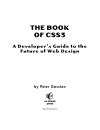 The book of css3