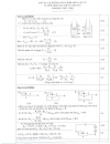 Đáp án đề thi tuyển sinh môn Vật lý vào THPT chuyên Lê Hồng Phong Nam Định 2007 2008