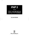 PHP 5 For Dummies