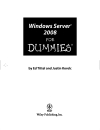 Windows Server 2008 for Dummies