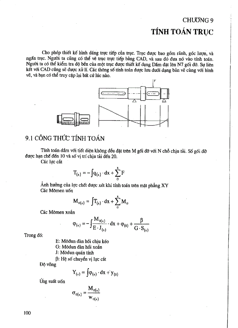 Giáo trình thiết kế chi tiết máy Chương 9 10