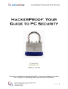 HackerProof Your Guide to PC Security