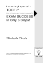 TOEFL Exam Success In Only 6 Steps