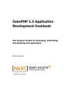 CakePHP 1 3 Application Development Cookbook