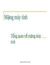 Bài giảng MẠNG MÁY TÍNH