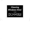 Cleaning Windows Vista FOR DUMmIES