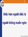 Kỹ năng LẮNG NGHE