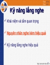 Kỹ năng LẮNG NGHE