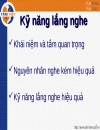 Kỹ năng LẮNG NGHE