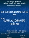 Đồ án môn học Trí Tuệ Nhân Tạo Đề tài tổng quan về mạng nơ ron và các ứng dụng