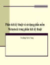 Phân tích kỹ thuật và sử dụng phần mềm Metastock trong phân tích kỹ thuật