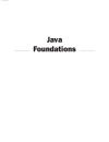 Java Foundations